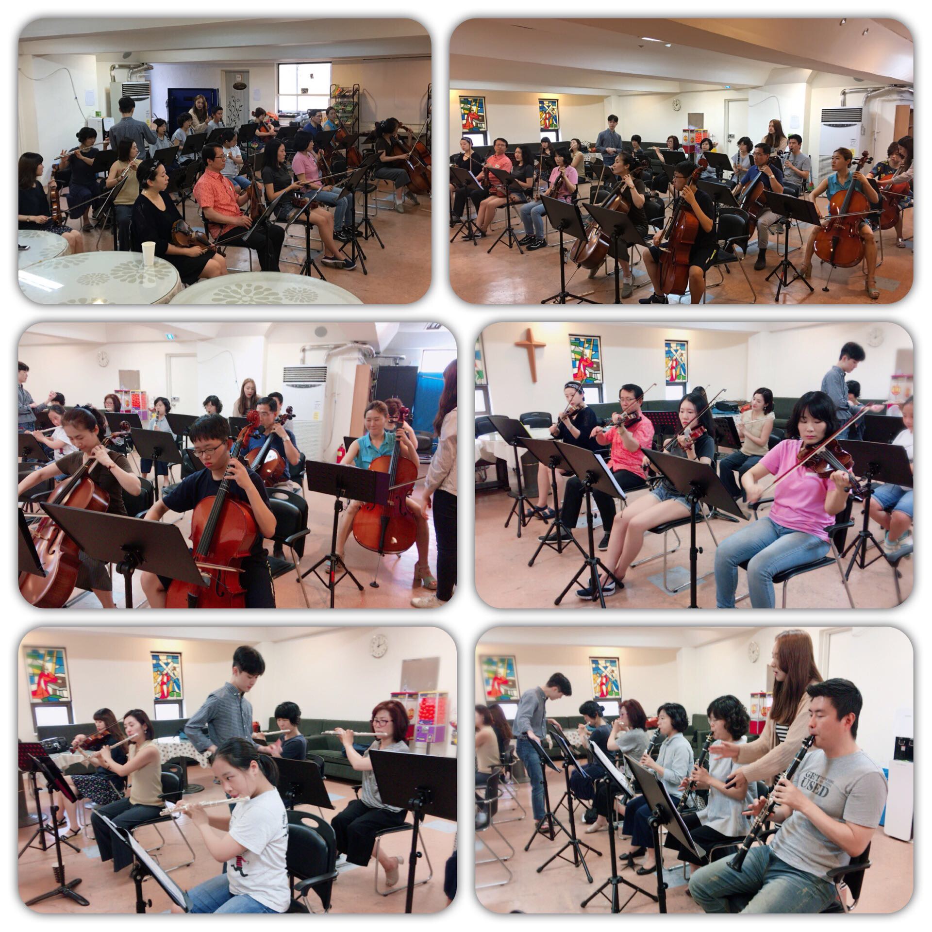 뮤직홈 오케스트라 - 수업사진
