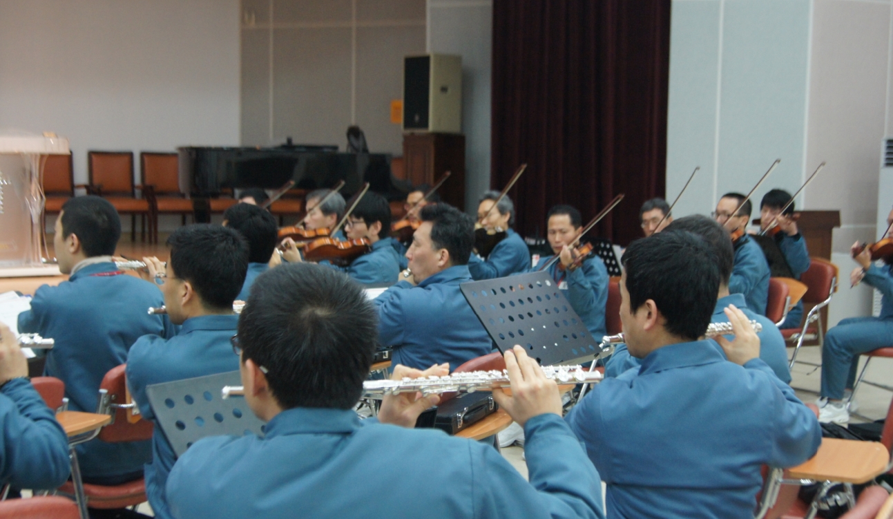 뮤직홈 오케스트라 - 여주교도소 오케스트라 자료 재소자 모자이크 필수